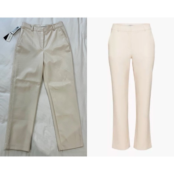 NEUFS/NEW Aritzia Babaton Command pants CROPPED (grandeur/size 8) - Picture 1 of 2